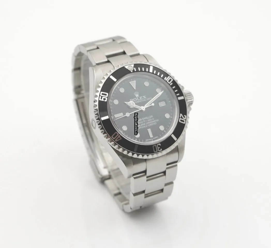 Excellent Clone Rolex Sea-dweller 4000 16600 Caliber 3135 Automatic Movement 40mm Steel Case Mens/unisex Watch - Image 8