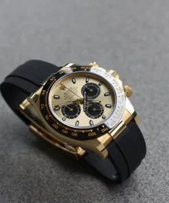 Epic Fake Rolex Daytona 116518ln Caliber 4130 Automatic Movement 40mm Yellow Gold Case Mens/unisex Watch