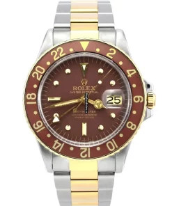 Appealing Clone Rolex Gmt-master 1675 Caliber 1570 Automatic Movement 40mm Gold/steel Case Mens/unisex Watch