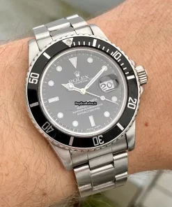 Exquisite Replica Rolex Submariner Date 16800 Caliber 3035 Automatic Movement 40mm Steel Case Mens/unisex Watch