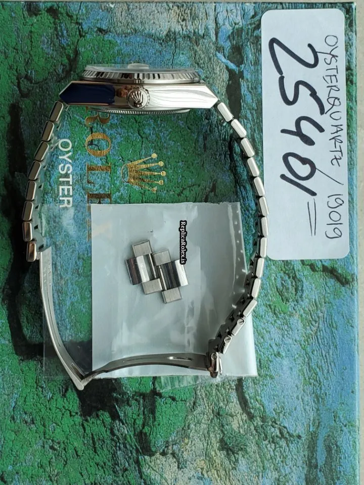 High Quality Replica Rolex Day-date Oysterquartz 19019 Caliber 5055 Quartz Movement 36mm White Gold Case Mens/unisex Watch - Image 4