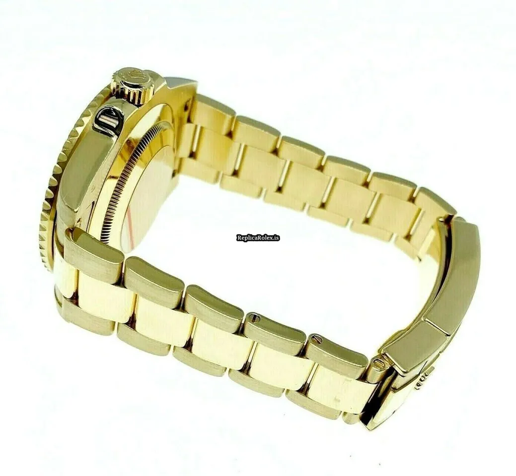 Popular Fakes Rolex Submariner Date 116618lb Caliber 3135 Automatic Movement 40mm Yellow Gold Case Mens/unisex Watch - Image 12