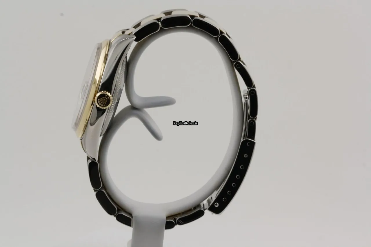 Terrific Fake Rolex Datejust 16203 Automatic Movement 36mm Gold/steel Case Mens/unisex Watch - Image 3