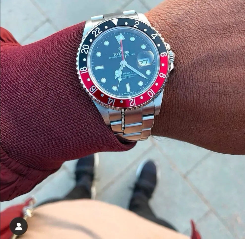 High Quality Fakes Rolex Gmt-master II 16710 Caliber 3185 Automatic Movement 40mm Steel Case Mens/unisex Watch - Image 10