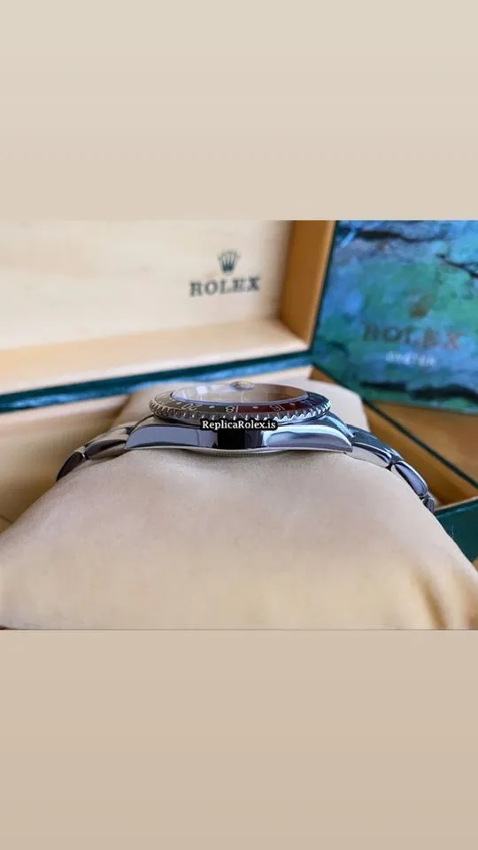 High Quality Fakes Rolex Gmt-master II 16710 Caliber 3185 Automatic Movement 40mm Steel Case Mens/unisex Watch - Image 3