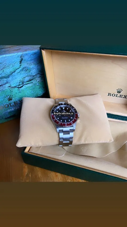 High Quality Fakes Rolex Gmt-master II 16710 Caliber 3185 Automatic Movement 40mm Steel Case Mens/unisex Watch - Image 5