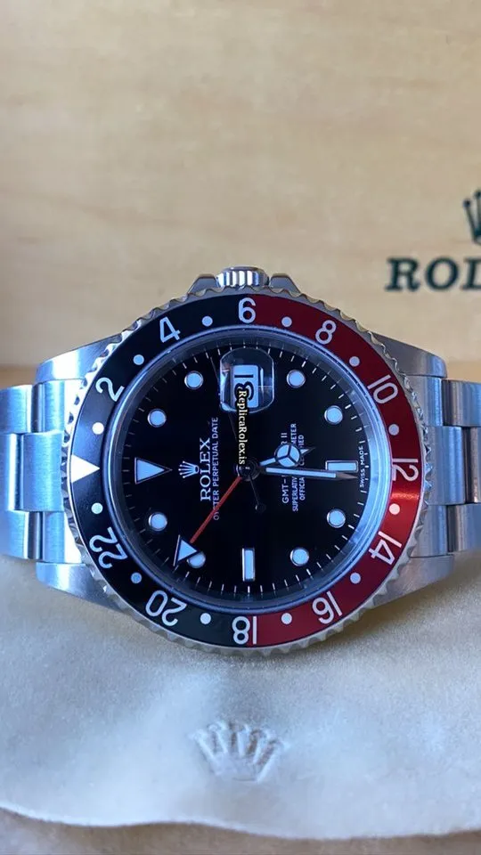 High Quality Fakes Rolex Gmt-master II 16710 Caliber 3185 Automatic Movement 40mm Steel Case Mens/unisex Watch - Image 8