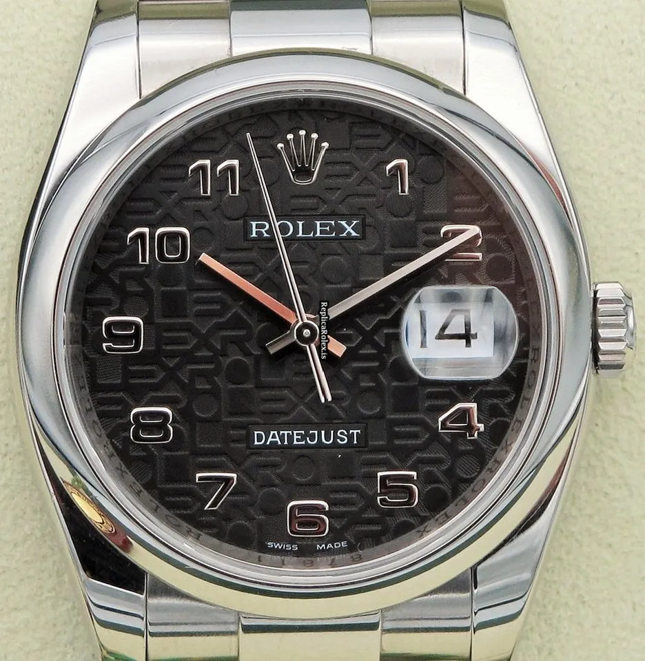 Lovely Replica Rolex Datejust 116200 Caliber 3135 Automatic Movement 36mm Steel Case Mens/unisex Watch