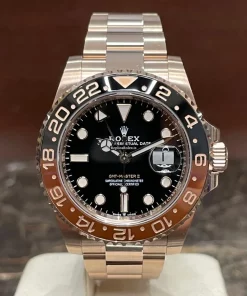 Terrific Replica Rolex Gmt-master II 126715chnr Caliber 3285 Automatic Movement 40mm Rose Gold Case Mens/unisex Watch