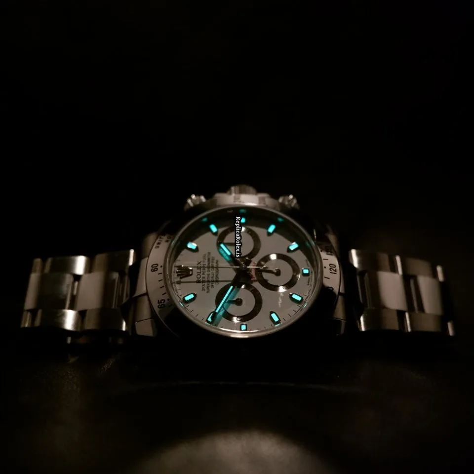 Exquisite Fake Rolex Daytona 116520 Automatic Movement 40mm Steel Case Mens/unisex Watch - Image 9