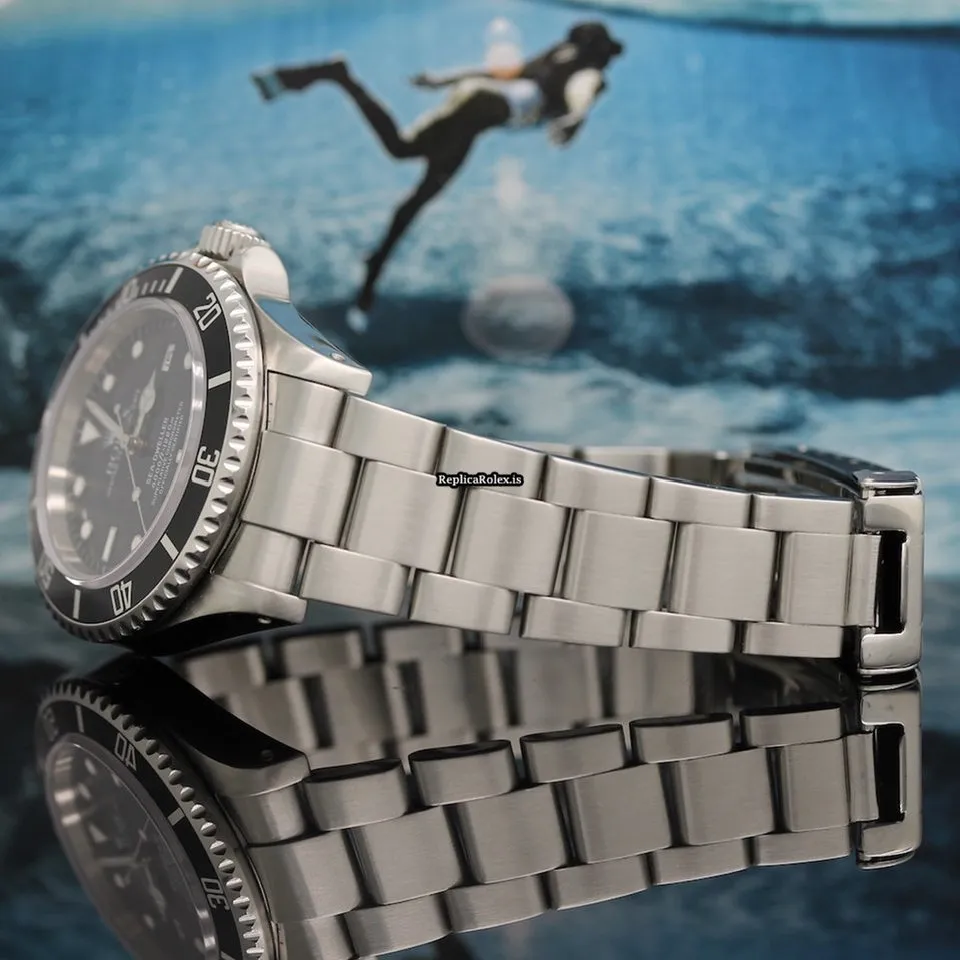 Inexpensive Replica Rolex Sea-dweller 4000 16600 Caliber 3135 Automatic Movement 40mm Steel Case Mens/unisex Watch - Image 10