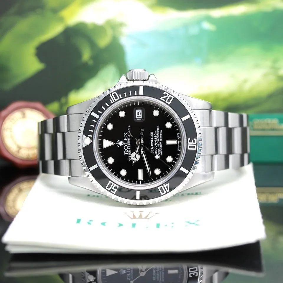 Inexpensive Replica Rolex Sea-dweller 4000 16600 Caliber 3135 Automatic Movement 40mm Steel Case Mens/unisex Watch - Image 2