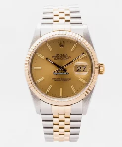 Excellent Replica Rolex Datejust 16233 Caliber 3135 Automatic Movement 36mm Gold/steel Case Mens/unisex Watch