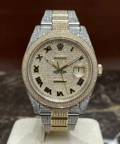 Fine Knockoff Rolex Datejust 126303 Caliber 3235 Automatic Movement 41mm Gold/steel Case Mens/unisex Watch