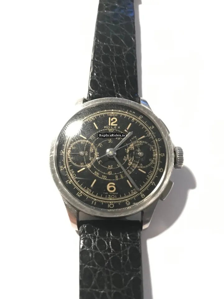 Wholesale Copies Rolex Chronograph 2508 Valjoux 22 Manual Winding Movement 36mm Steel Case Mens/unisex Watch - Image 11