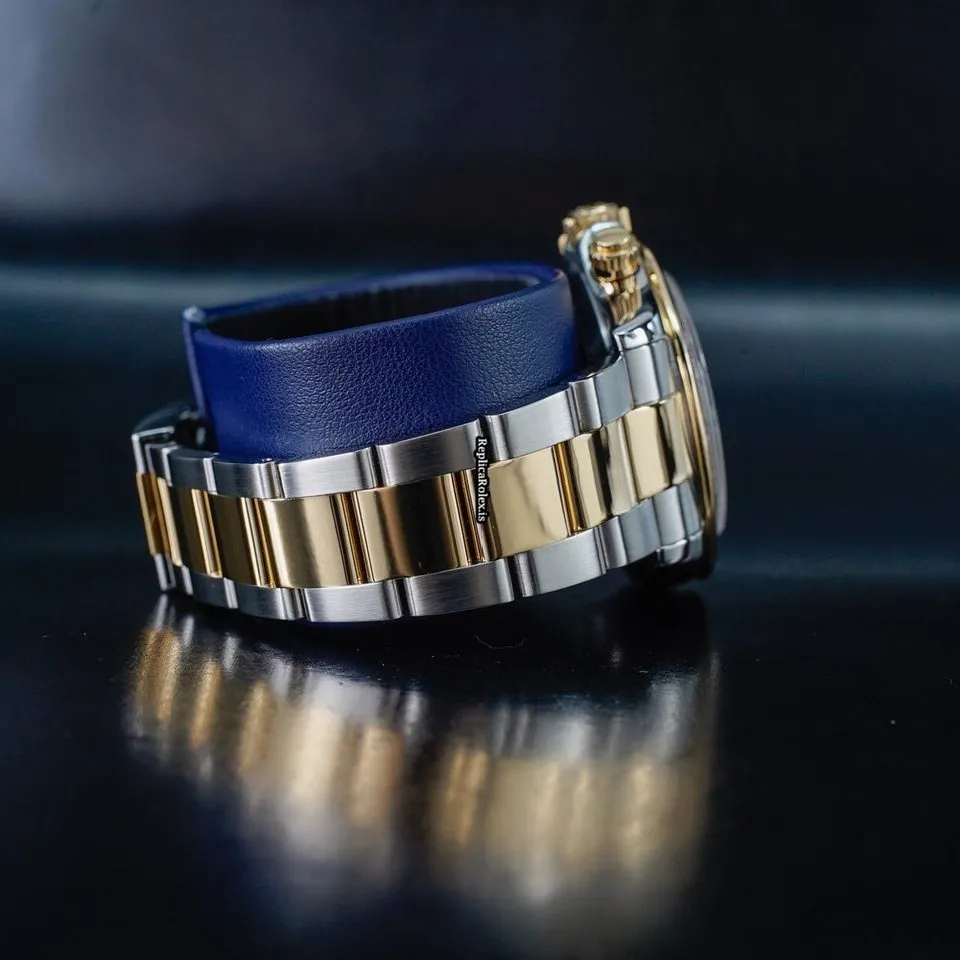 Nice Replicas Rolex Daytona 116523 Caliber 4130 Automatic Movement 40mm Gold/steel Case Mens/unisex Watch - Image 9