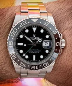 Swiss Replica Rolex Gmt-master II 116710ln Caliber 3186 Automatic Movement 40mm Steel Case Mens/unisex Watch