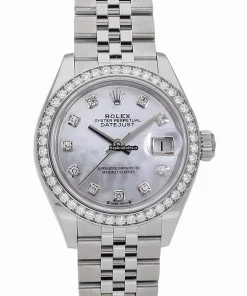 Discount Knockoff Rolex Lady-datejust 279384rbr Caliber 2236 Automatic Movement 28mm Gold/steel Case Watch