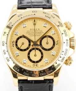 Reliable Fake Rolex Daytona 16518 Caliber 4030 Automatic Movement 40mm Yellow Gold Case Mens/unisex Watch