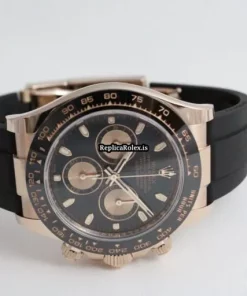 Fabulous Replica Rolex Daytona 116515ln Caliber 4130 Automatic Movement 40mm Rose Gold Case Mens/unisex Watch