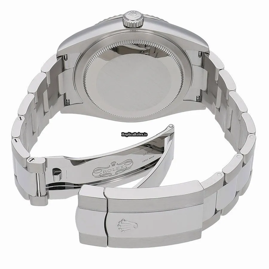 Beautiful Replica Rolex Sky-dweller 326934 Caliber 9001 Automatic Movement 42mm Gold/steel Case Watch - Image 4