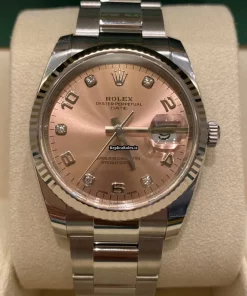Perfect Fake Rolex Oyster Perpetual Date 115234 Caliber 3135 Automatic Movement 34mm Steel Case Mens/unisex Watch