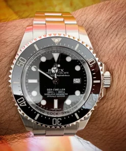Design Replica Rolex Sea-dweller Deepsea 116660 Caliber 3135 Automatic Movement 44mm Steel Case Mens/unisex Watch