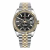 Great Replica Rolex Sky-dweller 326933 Caliber 9001 Automatic Movement 42mm Gold/steel Case Mens/unisex Watch