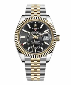 Great Replica Rolex Sky-dweller 326933 Caliber 9001 Automatic Movement 42mm Gold/steel Case Mens/unisex Watch