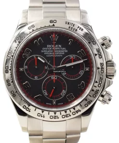 Stylish Fake Rolex Daytona 116509 Caliber 4130 Automatic Movement 40mm White Gold Case Mens/unisex Watch