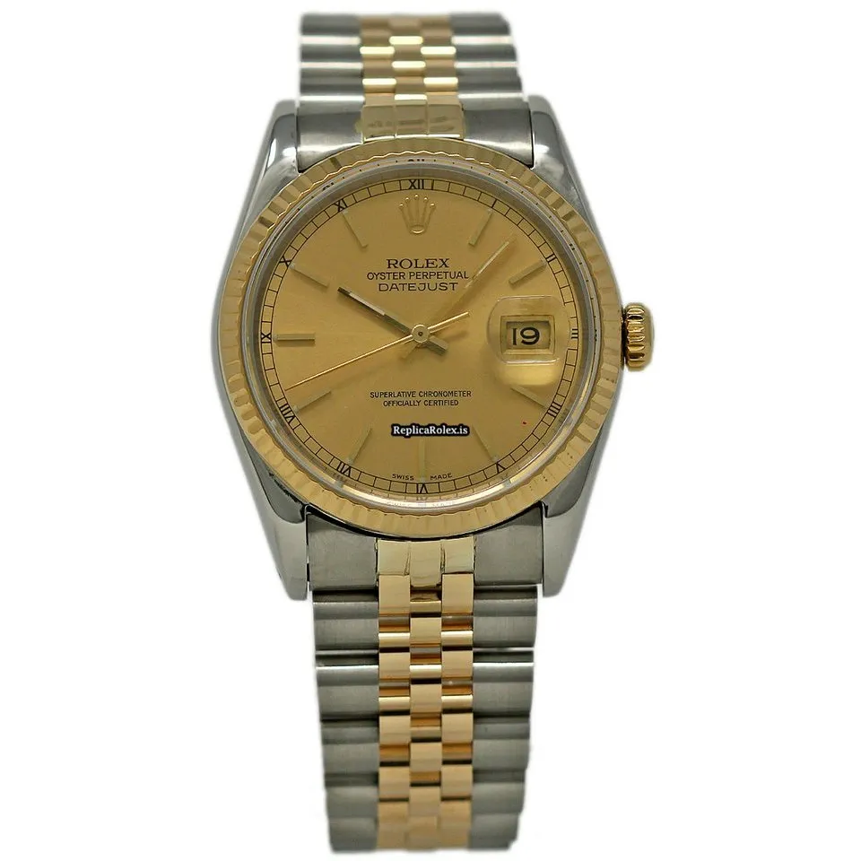 Best Replica Rolex Datejust 16233 Automatic Movement 36mm Steel Case Mens/unisex Watch - Image 2