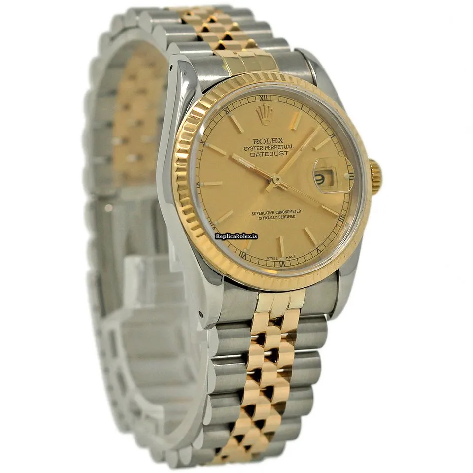 Best Replica Rolex Datejust 16233 Automatic Movement 36mm Steel Case Mens/unisex Watch - Image 5