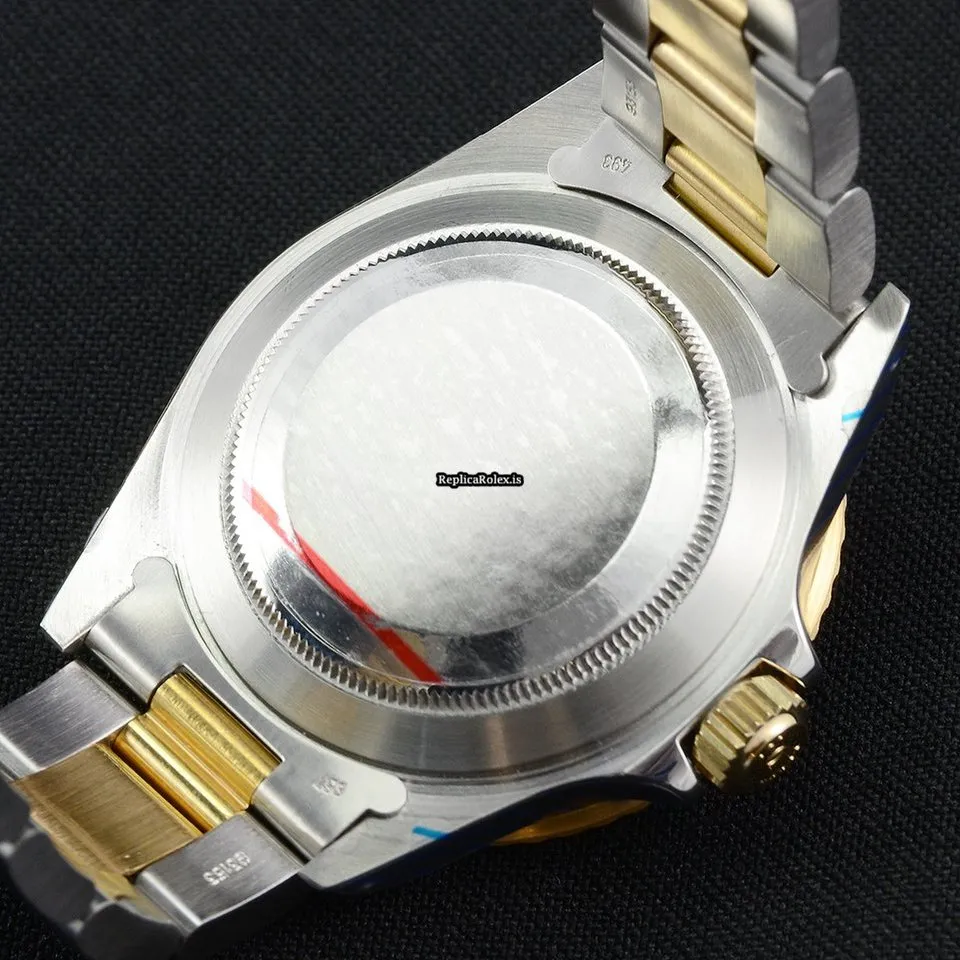 Ideal Replica Rolex Submariner Date 16803 Caliber 3035 Automatic Movement 40mm Gold/steel Case Mens/unisex Watch - Image 6