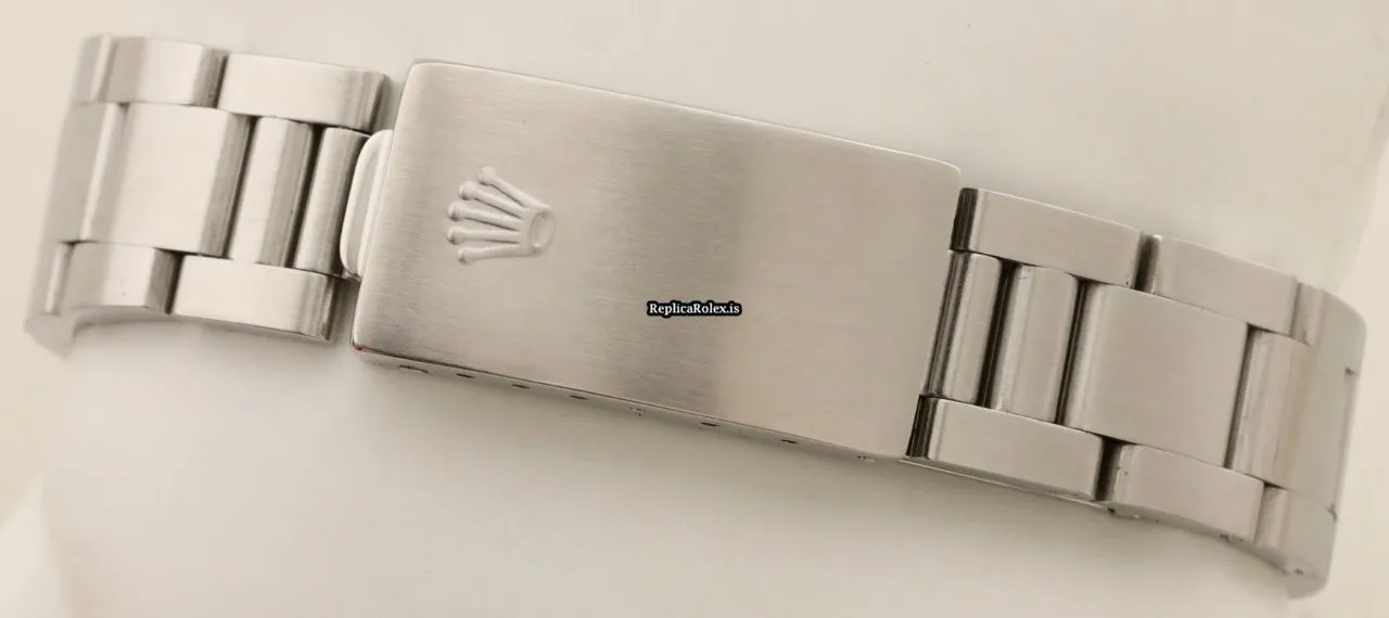 Excellent Fake Rolex Air King Precision 5500 Caliber 1520 Automatic Movement 34mm Steel Case Mens/unisex Watch - Image 7