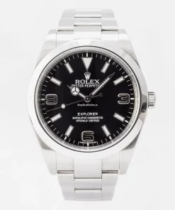 Inexpensive Fake Rolex Explorer 214270 Caliber 3132 Automatic Movement 39mm Steel Case Mens/unisex Watch
