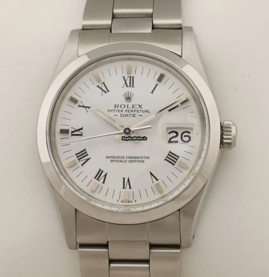 Terrific Replica Rolex Oyster Perpetual Date 15000 Caliber 3035 Automatic Movement 34mm Steel Case Mens/unisex Watch - Image 3