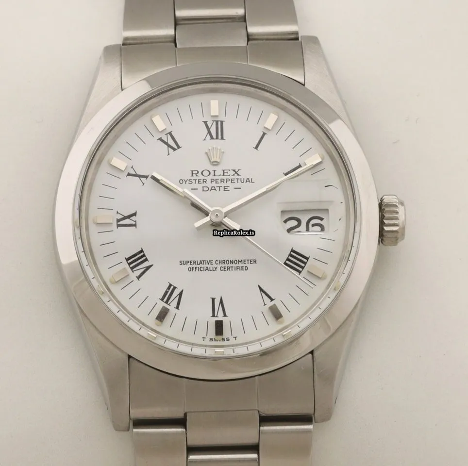 Terrific Replica Rolex Oyster Perpetual Date 15000 Caliber 3035 Automatic Movement 34mm Steel Case Mens/unisex Watch - Image 4