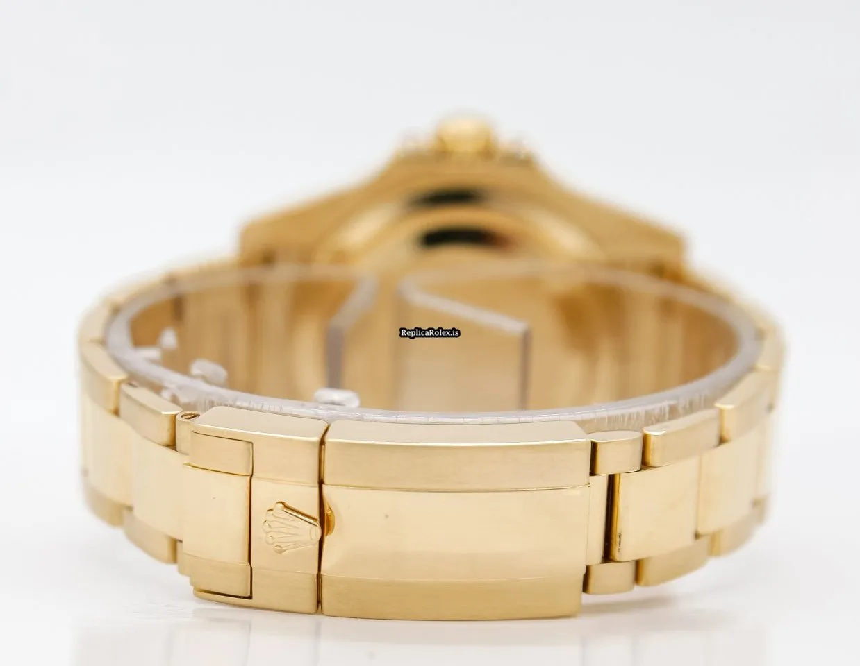 Superior Fake Rolex Gmt-master II 116718ln Caliber 3186 Automatic Movement 40mm Yellow Gold Case Mens/unisex Watch - Image 5