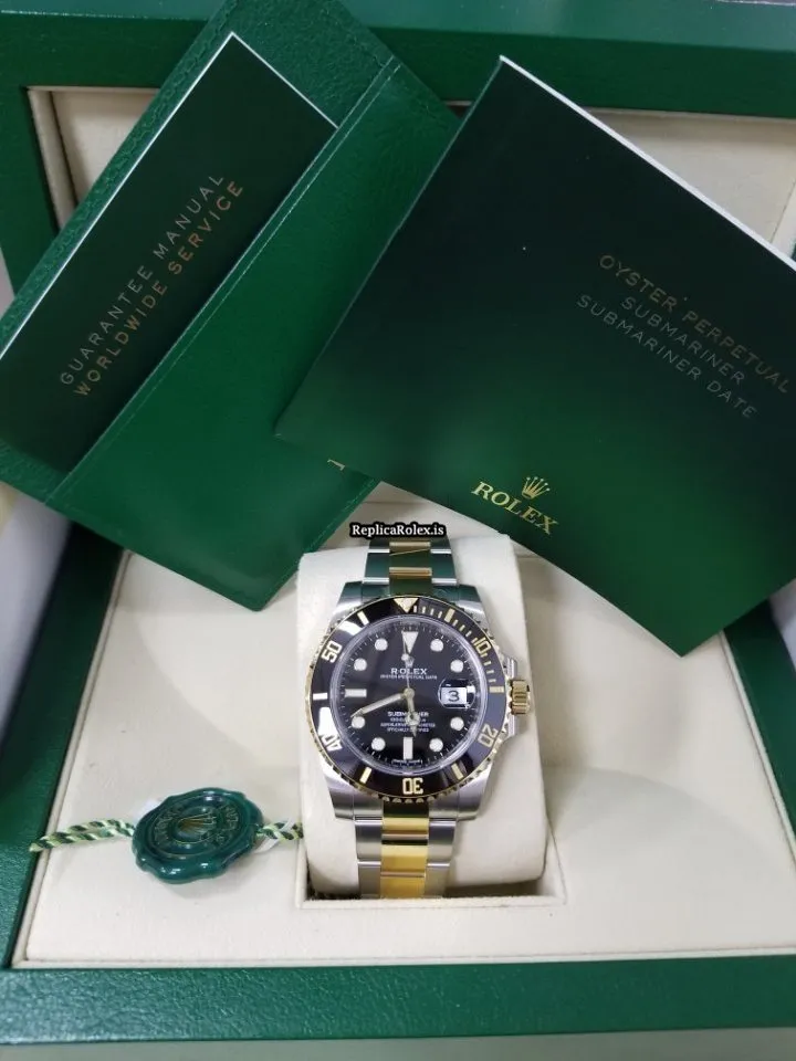 Mind-boggling Fake Rolex Submariner Date 116613ln Caliber 3135 Automatic Movement 40mm Gold/steel Case Mens/unisex Watch