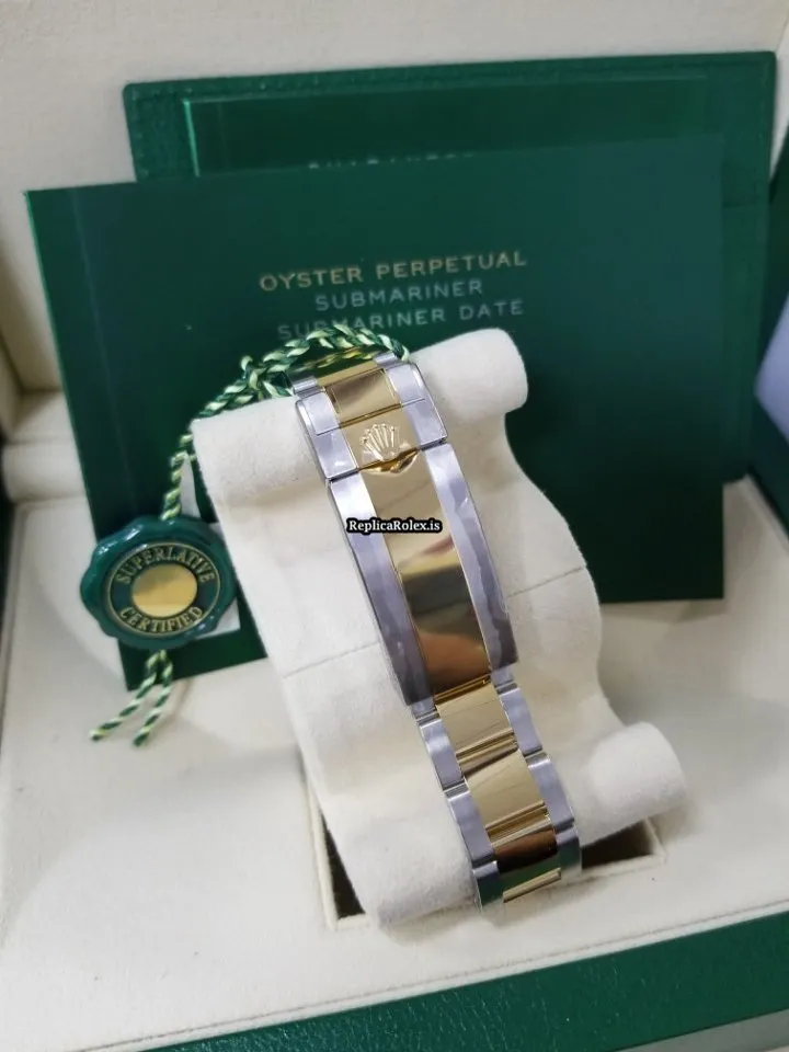 Mind-boggling Fake Rolex Submariner Date 116613ln Caliber 3135 Automatic Movement 40mm Gold/steel Case Mens/unisex Watch - Image 3