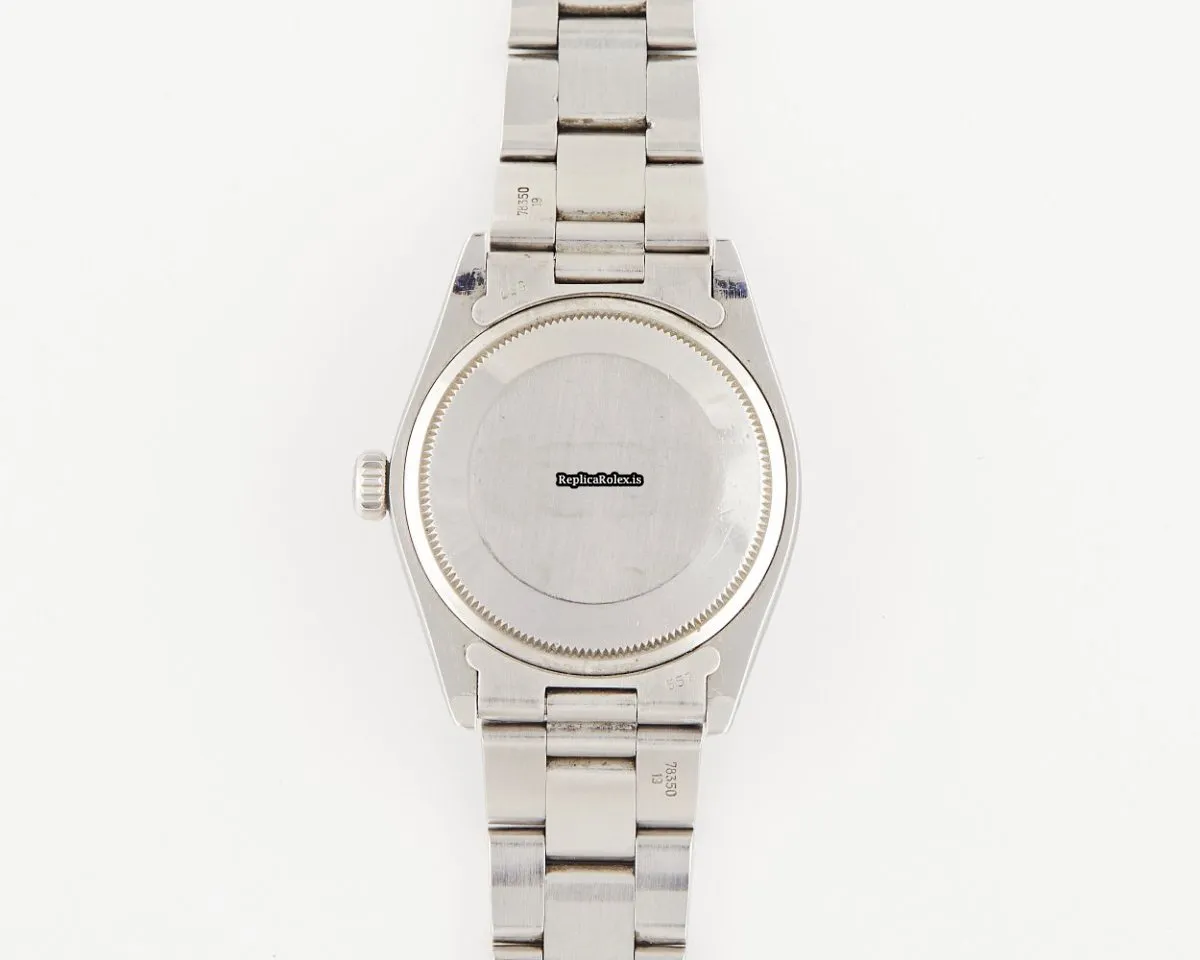 Quality Imitation Rolex Oyster Perpetual Date 1501 Caliber 1575 Automatic Movement 34x42mm Steel Case Watch - Image 5