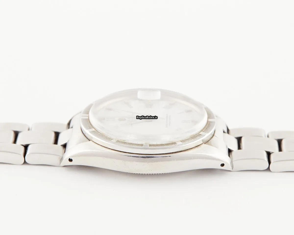 Quality Imitation Rolex Oyster Perpetual Date 1501 Caliber 1575 Automatic Movement 34x42mm Steel Case Watch - Image 7