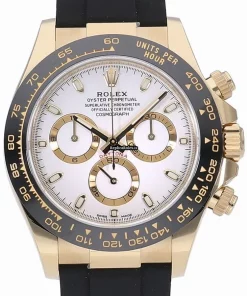 Design Replica Rolex Daytona 116518ln Caliber 4130 Automatic Movement 40mm Yellow Gold Case Watch