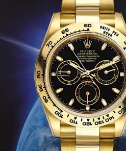 Fabulous Fake Rolex Daytona 116508 Caliber 4130 Automatic Movement 40mm Yellow Gold Case Mens/unisex Watch