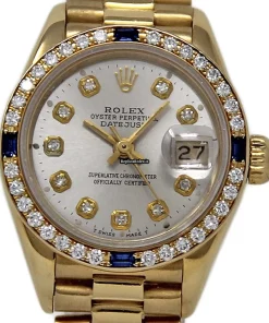 Wonderful Replica Rolex Lady-datejust 69178 Automatic Movement 26mm Yellow Gold Case Womens Watch