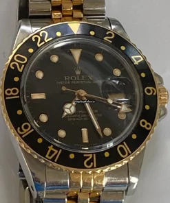 Terrific Replica Rolex Gmt-master 16753 Caliber 3075 Automatic Movement 40mm Gold/steel Case Mens/unisex Watch