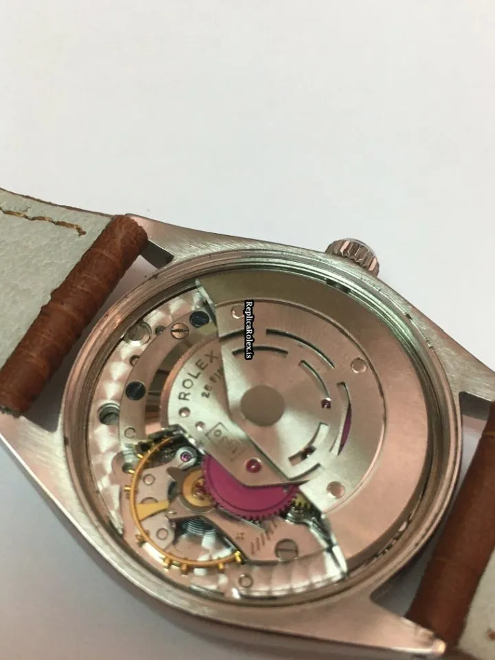 Fantastic Replica Rolex Air King 1002 Caliber 1530 Automatic Movement Steel Case Mens/unisex Watch - Image 4