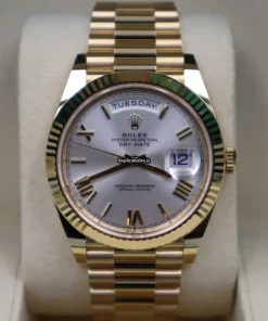 Remarkable Replica Rolex Day-date 40 228238 Caliber 3255 Automatic Movement 40mm Yellow Gold Case Mens/unisex Watch