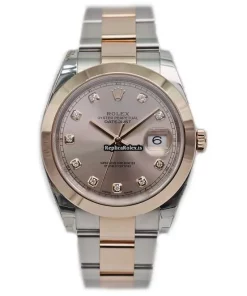 1:1 Copies Rolex Datejust 126301 Automatic Movement 40mm Gold/steel Case Mens/unisex Watch