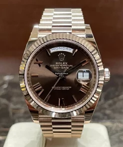 Top Copy Rolex Day-date 40 228235 Caliber 3255 Automatic Movement 40mm Rose Gold Case Mens/unisex Watch